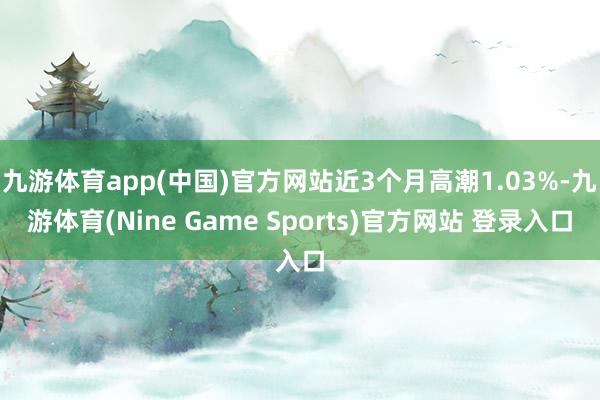 九游体育app(中国)官方网站近3个月高潮1.03%-九游体育(Nine Game Sports)官方网站 登录入口